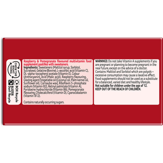 Bassetts Vitamins Adults Multivitamins, 60 Pastilles