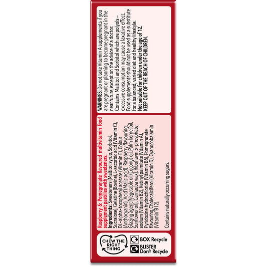 Bassetts Vitamins Adults Multivitamins 30's, 97.2 g