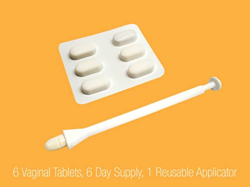 vH essentials Vitamin C Vaginal Tablet | Boric Acid Suppository Alternative | Supports Healthy pH and Eliminates vH essentials