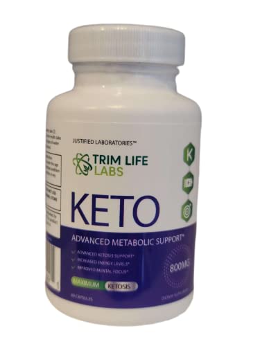 (2 Pack) Trim Life Labs Keto Pills Includes Apple Cider Vinegar Patented goBHB Justified Laboratories