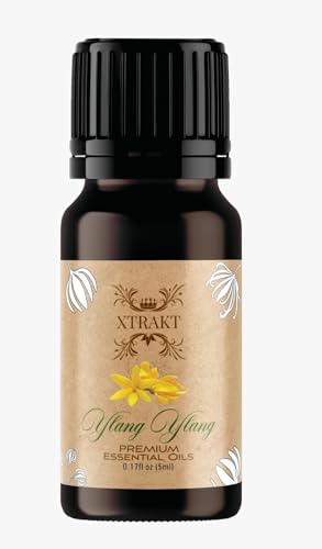 XTRAKT Pure Rose Essential Oil - Therapeutic Grade Aromatherapy Oil for Elegance and Emotional Balance