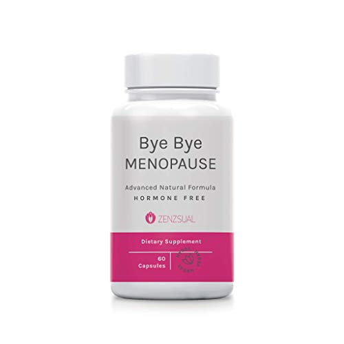 ZENZSUAL Bye Bye Menopause, 60 Capsules – Supplement for Women, Support reducing Hot Flashes