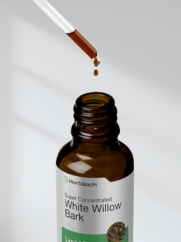 White Willow Bark Extract | 2 fl oz | Alcohol Free Liquid Tincture | Super Concentrated Horbäach