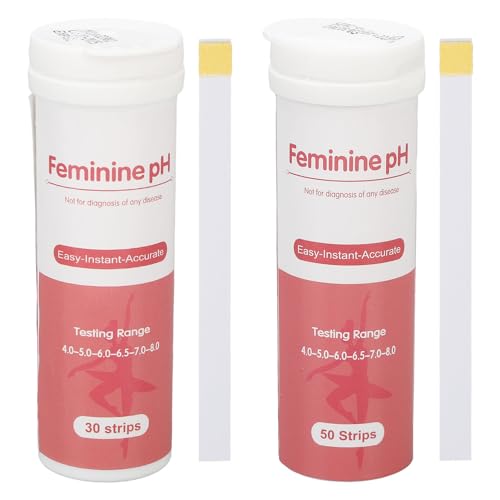 Yeast Infection Test,Vaginal Health pH Test Strips, Feminine PH Test, Monitor Vaginal Intimate Health Pilipane