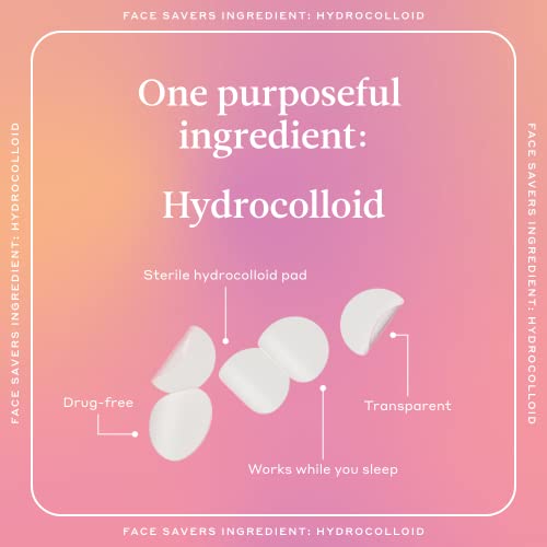 Welly Bandages - Face Savers, Hydrocolloid Acne Blemish Patch, Adhesive, Small Spot Shape Welly