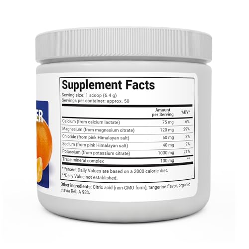 Dr. Berg Hydration Keto Electrolyte Powder - Enhanced w/ 1,000mg of Potassium Dr. Berg Nutritionals