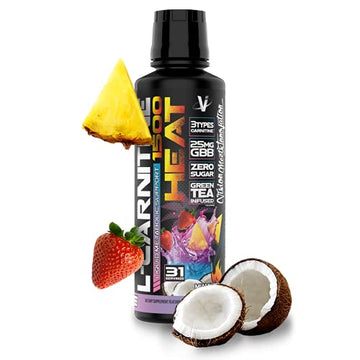VMI Sports L-Carnitine 1500 Heat Stimulant Free Thermogenic Metabolic Support & Fat Loss