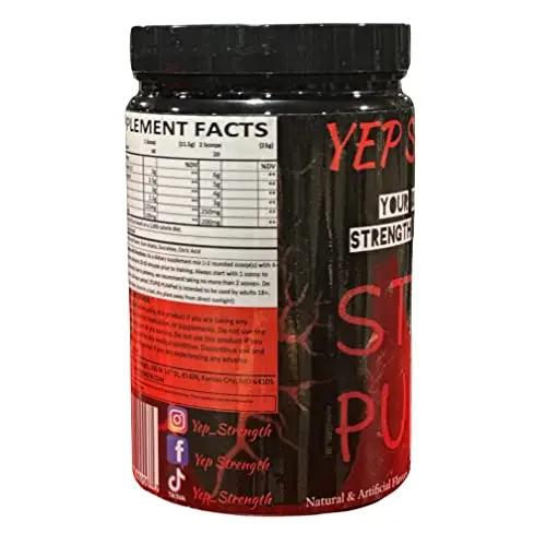 Yep Strength Stupid Pumped (Strawberry Lemonade)