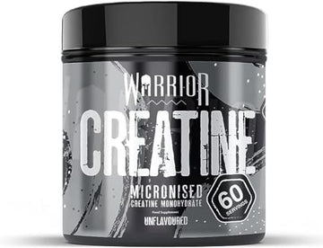 Warrior Creatine Monohydrate Powder – 300g – Micronised for Easy Mixing 