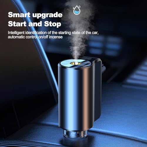 VEAREAR Smart Car Air Freshener Diffuser, Car Essential Oil Diffuser with 3 Adjustable Intensity Modes VEAREAR
