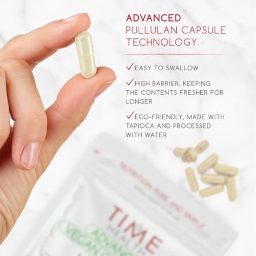 Vollagen® Advanced Vegan Collagen - 18 Amino Acid Complex in Ratio of Collagen Time Health