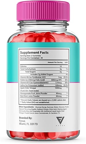 (3 Pack) Slimming Gummies It Works Slimming Gummies for Weight Loss with Apple Cider Fyvus