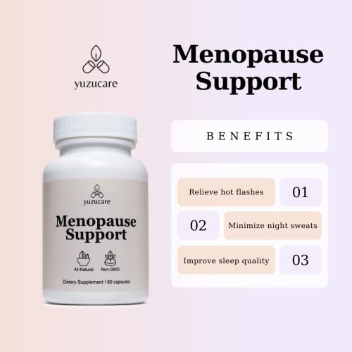 yuzucare Menopause Support | Menopause Supplements for Women| for Night Sweat Relief yuzucare
