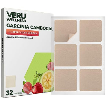 Veru Wellness Garcinia Cambogia Weight Management Patch - Pure Blend Garcinia Cambogia