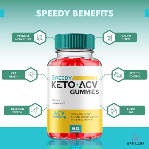 (2 Pack) Speedy Keto ACV Gummies, Speedy Keto ACV, Speedy Keto Gummies, Speedy Keto Ark Labs