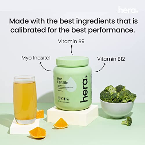 Verem Her Fertilife - Boosts Fertility - Vitamin B12, Inositol, and Folate - 300g Verem