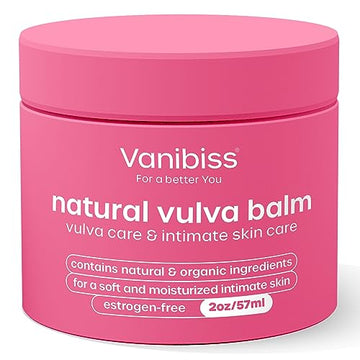 Vanibiss Natural Vulva Balm - Vulva Cream & Tender Skin Care -Topical Vulvar Moisturizer