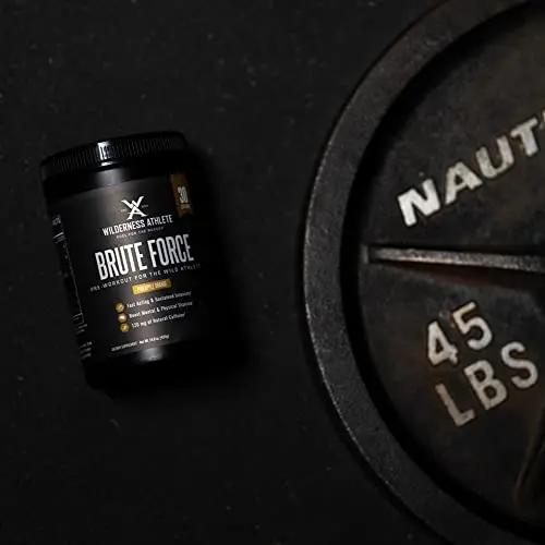 Wilderness Athlete - Brute Force Pre-Workout | Best Pre Workout Powder for Women & Men Wilderness Athlete