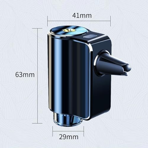 VEAREAR Smart Car Air Freshener Diffuser, Car Essential Oil Diffuser with 3 Adjustable Intensity Modes