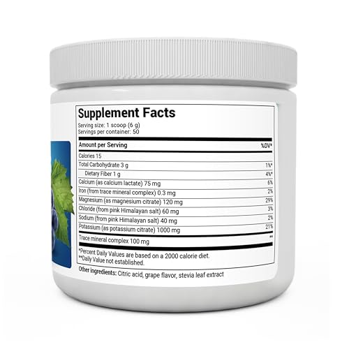 Dr. Berg Hydration Keto Electrolyte Powder - Enhanced w/ 1,000mg of Potassium & Real Dr. Berg Nutritionals