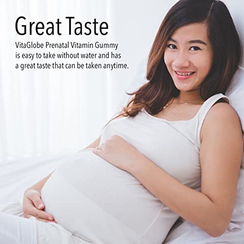 VitaGlobe Prenatal Vitamin Gummy - Womens Multivitamin for Healthy Growth and Brain Development VITA GLOBE