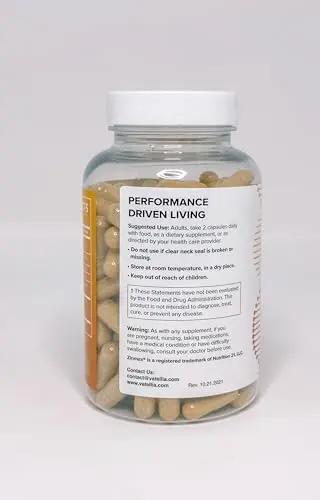 Vatellia Life Nitric Boost - Nitric Oxide for Blood Pressure Support, Natural Circulation & Heart Health Support - Supplement - 60 Day Supply