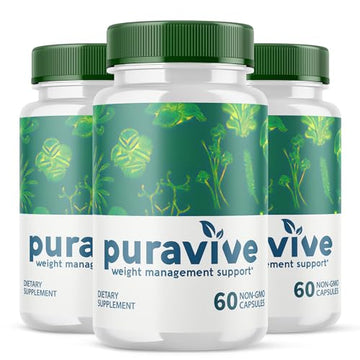 (3 Pack) Puravive Weight Loss Capsules, Puravive Advanced Formula S.O Labs
