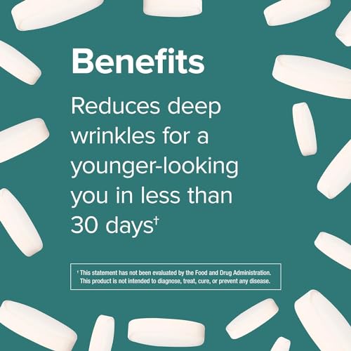 Webber Naturals Collagen30® Bioactive Collagen Peptides 2500 mg 180 Tablets Webber Naturals