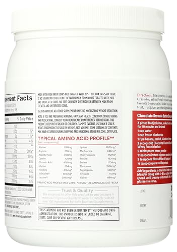 365 by Whole Foods Market, Chocolate Whey Protein Isolate, 16.9 Ounce 365 by Whole Foods Market