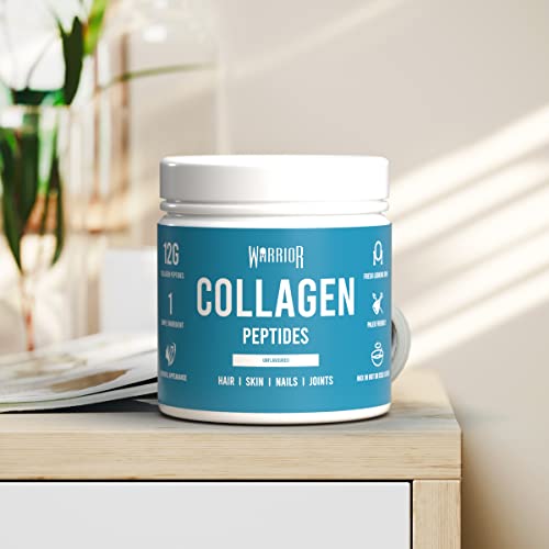 Warrior Collagen Peptides - Collagen Powder - 180g - Made from Premium Bovine Hydrolysed Collagen Warrior