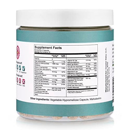 Baby Booster Proper Plus Prenatal Vitamins with Vegan DHA + Methyl Folate + Choline + Multi