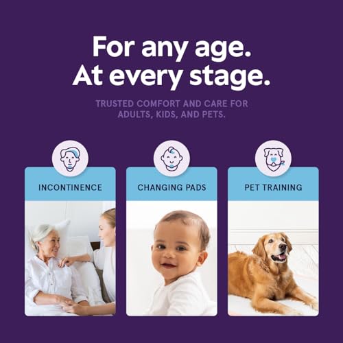 XXL Bed Pads, 5-Layer Disposable 30 x 36 Chucks Pee Pads for Incontinen Stack Man