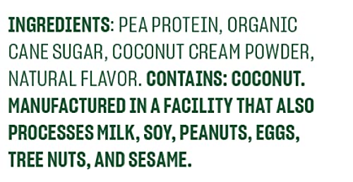 Vega Protein Made Simple Protein Powder, Vanilla - Stevia Free, Vegan, Plant Based Vega
