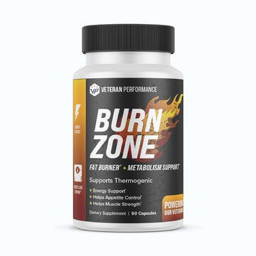 Veteran Performance Burn Zone Thermogenic Fat Burner – Metabolism Booster Appetite