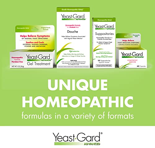 YeastGard Advanced Homeopathic Remedy Capsules - 60 count Bottle Yeast-Gard