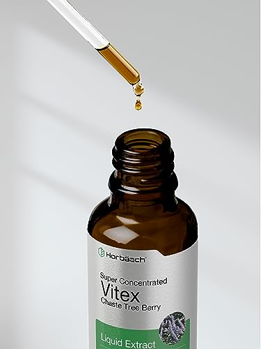 Vitex Berry Chasteberry Extract | 2 fl oz | Super Concentrated | Alcohol Free Chaste Tree Horbäach