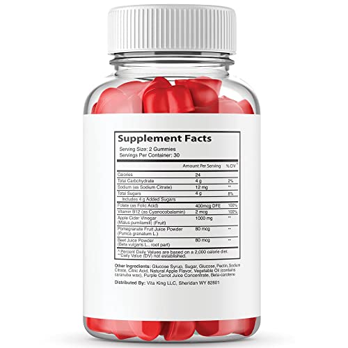 (Official) Slimming Gummies with Apple Cider Vinegar It Works for ACV - Gut Health Vitaking