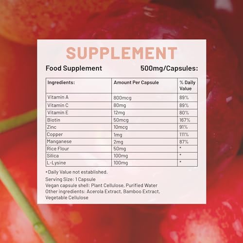 Vegan Collagen Supplement for Skin, Hair, Nails, Joints & Bones with Vegan Vitality