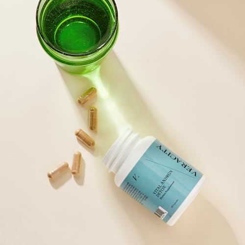 VERACITY SELFCARE Androgen Detox Fatigue Ease, Hair Growth Supplement, Hormone Balance