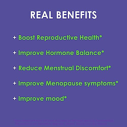 yhn Vitex Plus 650mg Chasteberry Supplement for Women - Support Fertility, Hormone Balance yhn