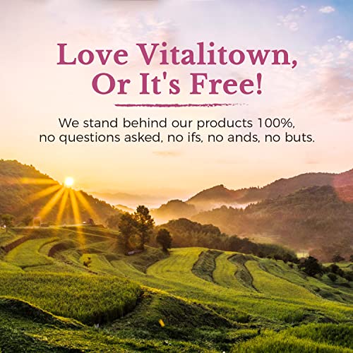 VITALITOWN Women's Probiotics 120 Billion CFUs 1 Daily, 30 Strains, with Prebiotics VITALITOWN