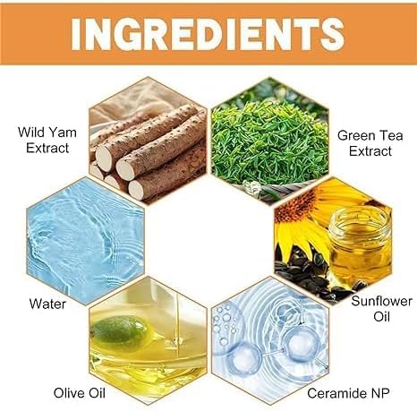 Wild Yam Cream, Annas Wild Yam Cream Organic for Women Promoting Perimenopause & Menopause CANOTUN