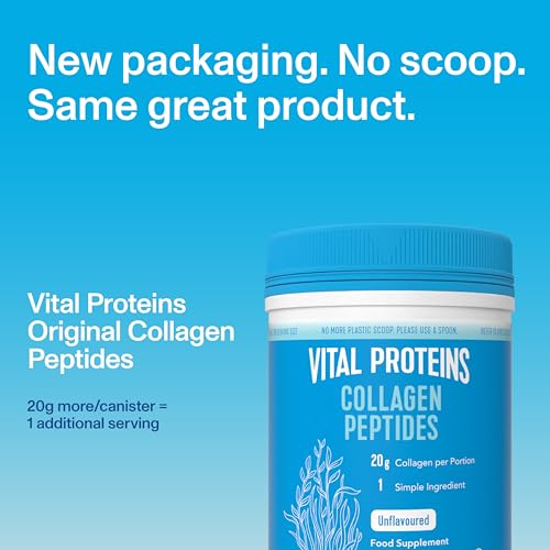 Vital Proteins Collagen Peptides Powder Supplement (Type I, III), Unflavored Hydrolyzed Collagen-Hair VITAL PROTEINS