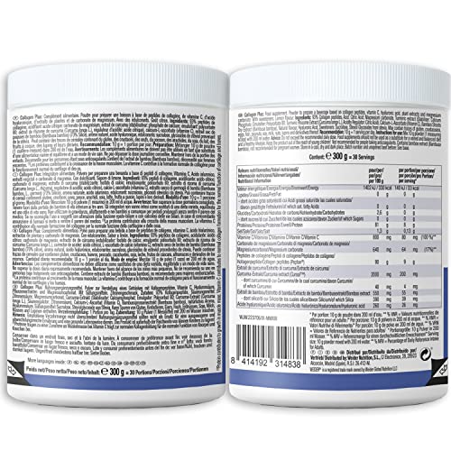 Weider Collagen Plus. Powder Preparation with Collagen peptides (Peptan), hyaluronic Acid Weider