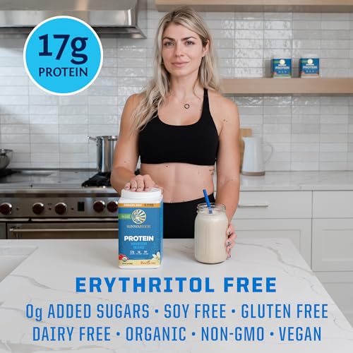 Vegan Protein Powder Plant-based Protein Powder USDA Organic | BCAA Amino Acids Sunwarrior