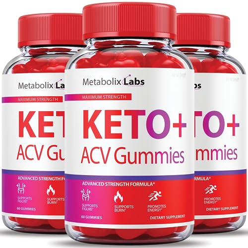(3 Pack) Metabolix Labs Keto Acv Gummies, Metabolics Labs Keto Gummies, Metabolix Labs