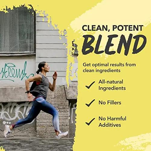 VeraWella - Runners Support Starting Line, Nitric Oxide Booster with L-Arginine, L Citrulline Malate, & Beet Root Powder, Supports Optimal Blood Flow, Endurance and Stamina, 60 Capsules