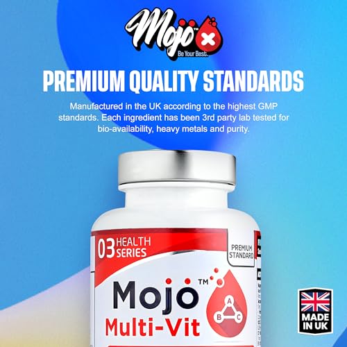 𝗠𝗢𝗝𝗢™ 𝗠𝘂𝗹𝘁𝗶-𝗩𝗜𝗧 - 𝟭𝟮𝟬𝘅 '𝗢𝗻𝗲 𝗮 𝗗𝗮𝘆' 𝗠𝘂𝗹𝘁𝗶-𝗩𝗶𝘁𝗮𝗺𝗶𝗻 & Minerals for Women Men - Enhance Mojo